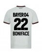 Bayer Leverkusen Victor Boniface #22 Auswärtstrikot 2023-24 Kurzarm